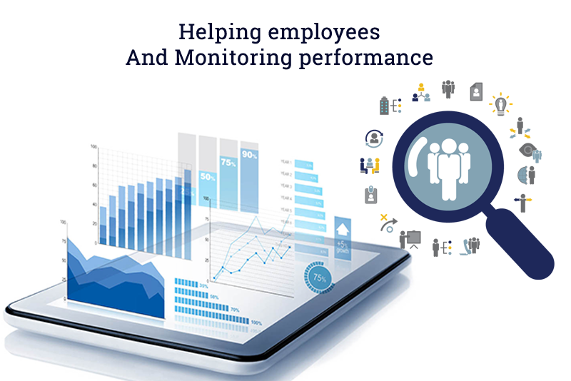 Helping employees Monitoring performance