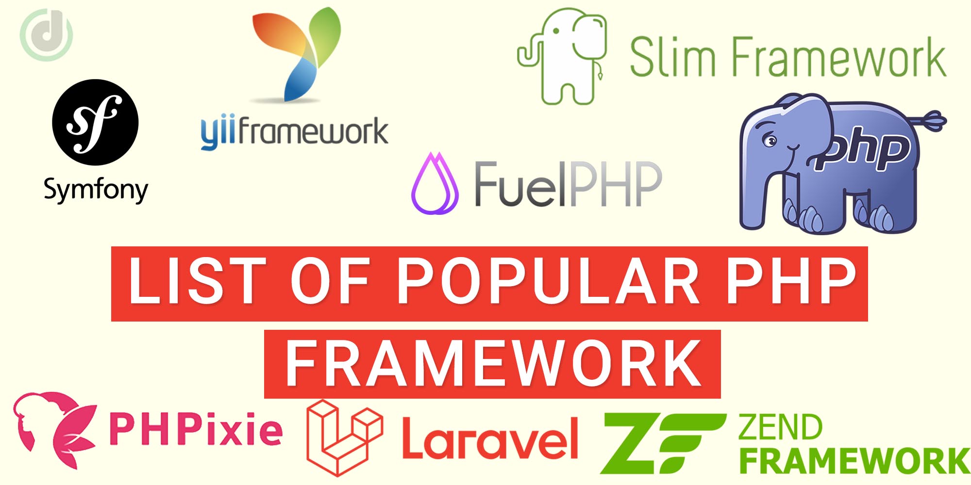 List of php frameworks