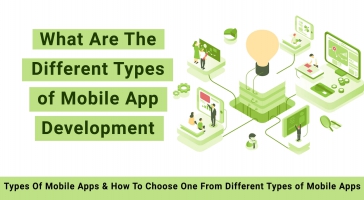 What are the different types of mobile app development