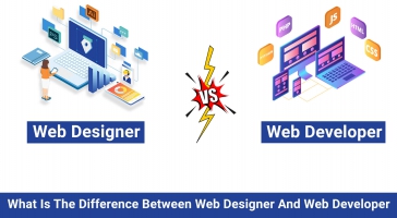 What is the difference between web designer and web developer
